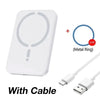 Side view of magnetic wireless charger showing adjustable mount design